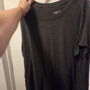 Torrid Charcoal Short Sleeve Tee